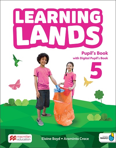  Підручник Learning Lands Level 5 Pupil's Book with Digital Pupil's Book and Navio App  Початкова школа  Macmillan Education