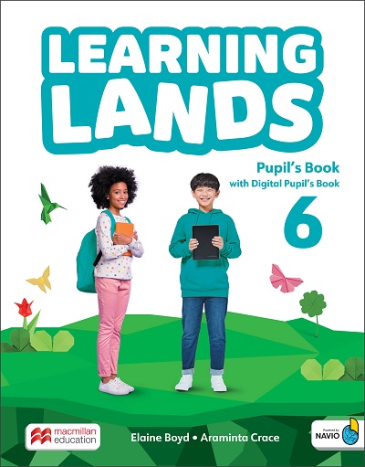  Підручник Learning Lands Level 6 Pupil's Book with Digital Pupil's Book and Navio App  Початкова школа  Macmillan Education