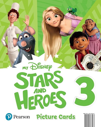  Картки My Disney Stars and Heroes 3 Picture Cards  Початкова школа  Pearson Education