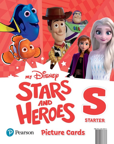  Картки My Disney Stars and Heroes Starter Picture Cards  Початкова школа  Pearson Education