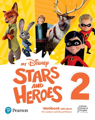  Робочий зошит My Disney Stars and Heroes 2 Workbook with eBook  Початкова школа  Pearson Education