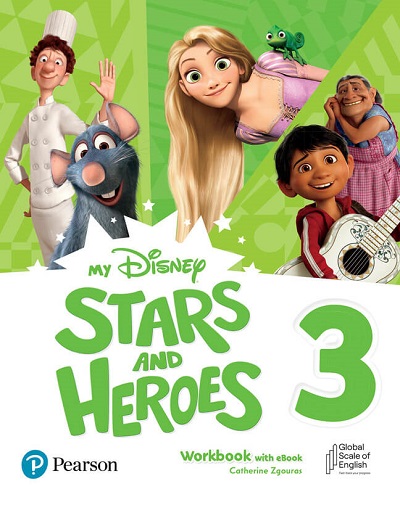  Робочий зошит My Disney Stars and Heroes 3 Workbook with eBook  Початкова школа  Pearson Education
