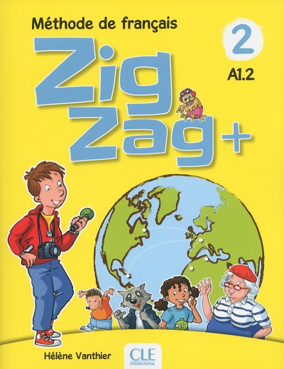  Підручник ZigZag+ 2 Livre de l'élève avec CD audio  Середня і старша школа  CLE International