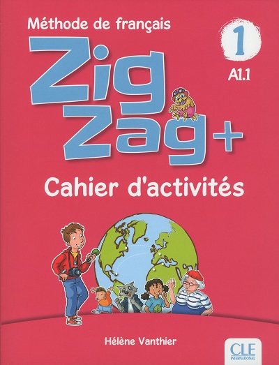  Зошит Zigzag + 1 Cahier d'activités  Початкова школа  CLE International