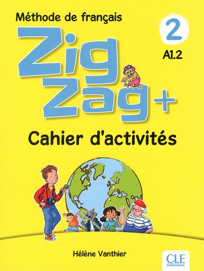  Зошит Zigzag + 2 Cahier d'activités  Початкова школа  CLE International
