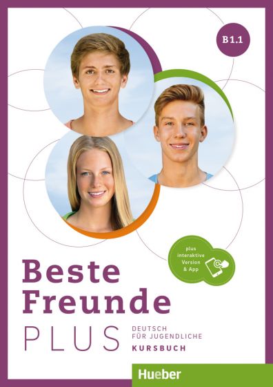  Підручник Beste Freunde PLUS В1.1 Kursbuch plus interaktive Version  Середня і старша школа  Hueber