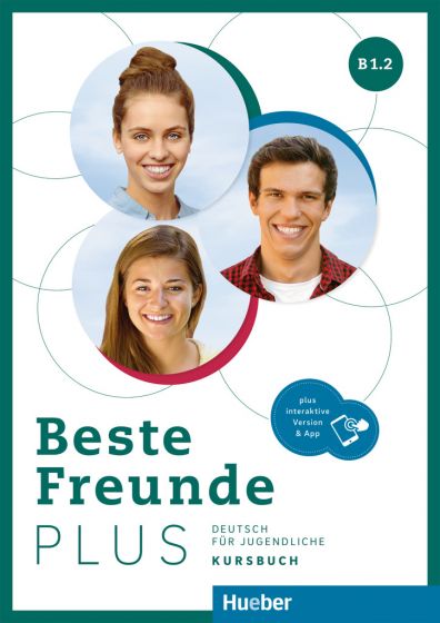  Підручник Beste Freunde PLUS В1.2 Kursbuch plus interaktive Version  Середня і старша школа  Hueber