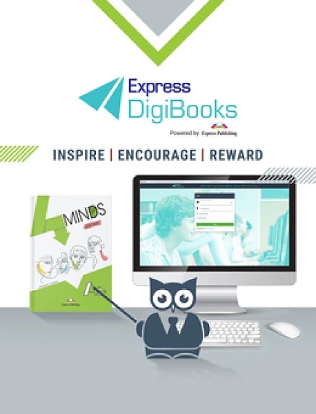  Цифровий ресурс 4Minds A2+ Student's Book Digibook Application  Середня і старша школа  Express Publishing