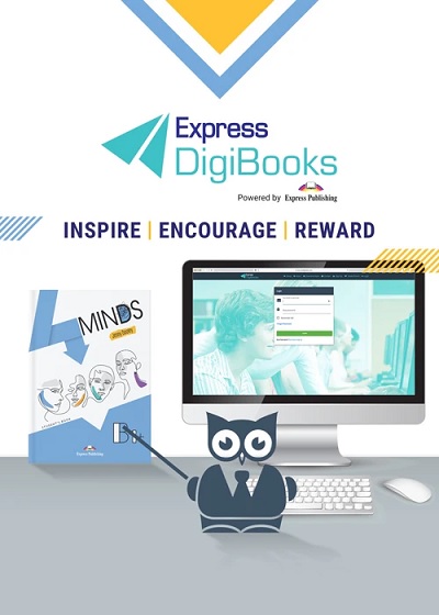  Цифровий ресурс 4Minds B1+ Student's Book Digibook Application  Середня і старша школа  Express Publishing