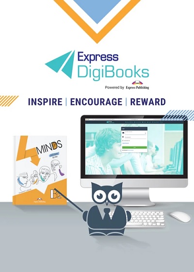  Цифровий ресурс 4Minds B2 Student's Book Digibook Application  Середня і старша школа  Express Publishing