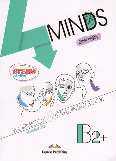  Зошит 4Minds B2+ Workbook & Grammar Book with DigiBooks App  Середня і старша школа  Express Publishing