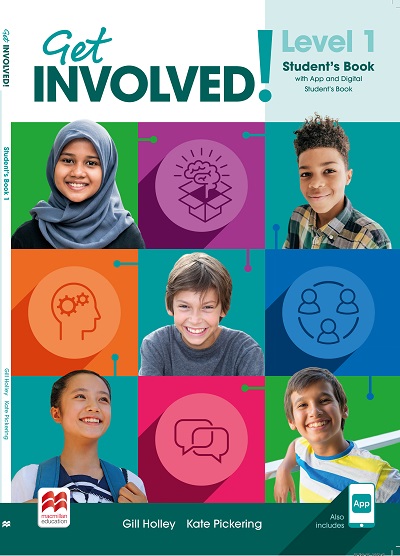  Підручник Get Involved for Ukraine 1 Student's Book with App and Digital Student's Book  Середня і старша школа  Macmillan Education