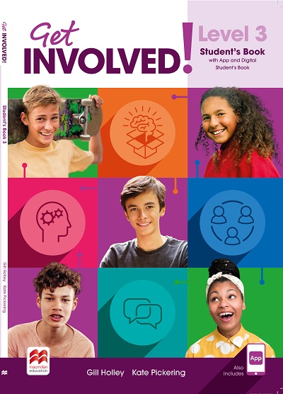  Підручник Get Involved for Ukraine 3 Student's Book with App and Digital Student's Book  Середня і старша школа  Macmillan Education