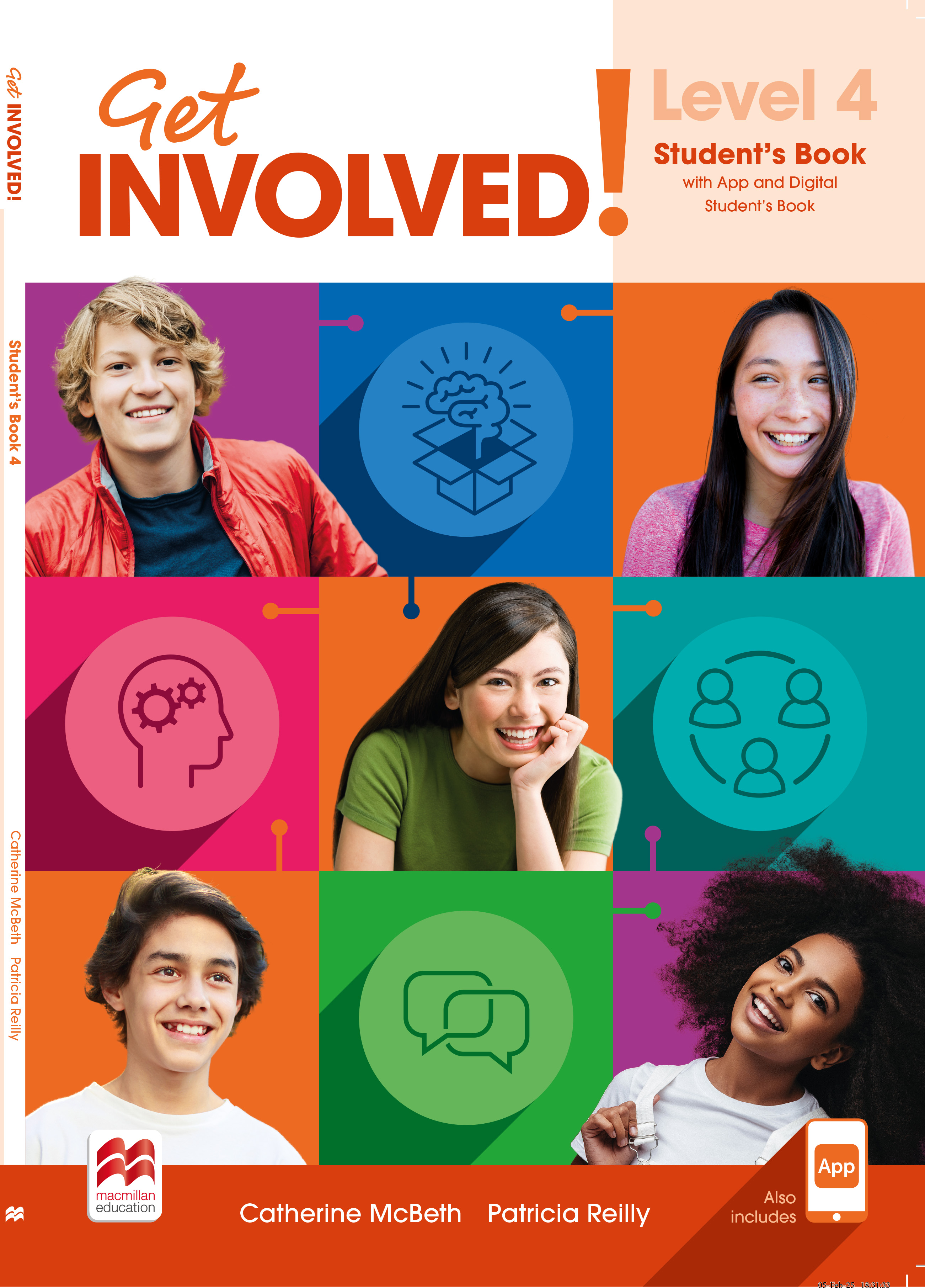  Підручник Get Involved for Ukraine 4 Student's Book with App and Digital Student's Book  Середня і старша школа  Macmillan Education