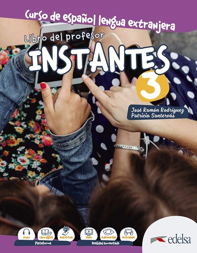  Книга вчителя Instantes 3 (B1) Libro del profesor  Середня і старша школа  Edelsa