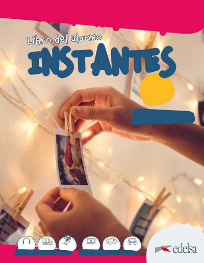  Підручник Instantes 2 (A2) Libro del alumno  Середня і старша школа  Edelsa