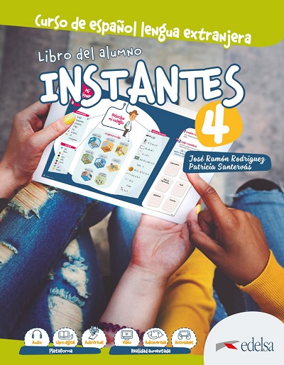 Підручник Instantes 4 (B2) Libro del alumno  Середня і старша школа  Edelsa