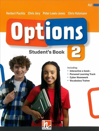  Підручник Options 2 Student's Book with e-zone  Середня і старша школа  HELBLING English