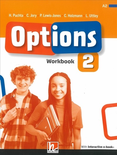  Зошит Options 2 Workbook with e-zone  Середня і старша школа  HELBLING English