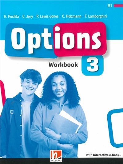  Зошит Options 3 Workbook with e-zone  Середня і старша школа  HELBLING English