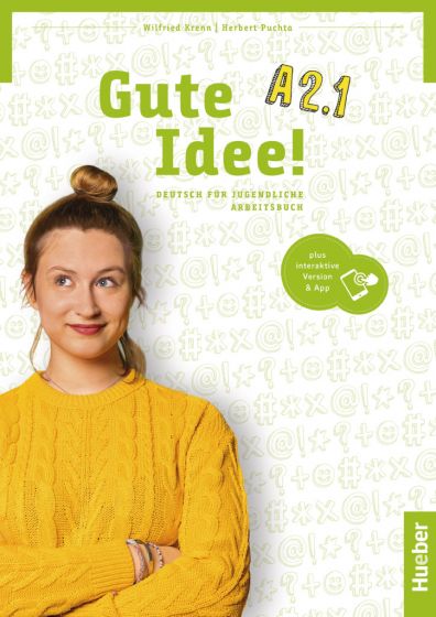  Зошит Gute Idee! A2.1 Arbeitsbuch plus interaktive Version  Середня і старша школа  Hueber